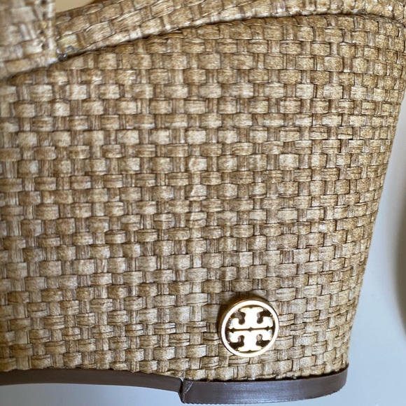 Tory Burch Wedge Sandal with Open Toe - Picture 5 of 6